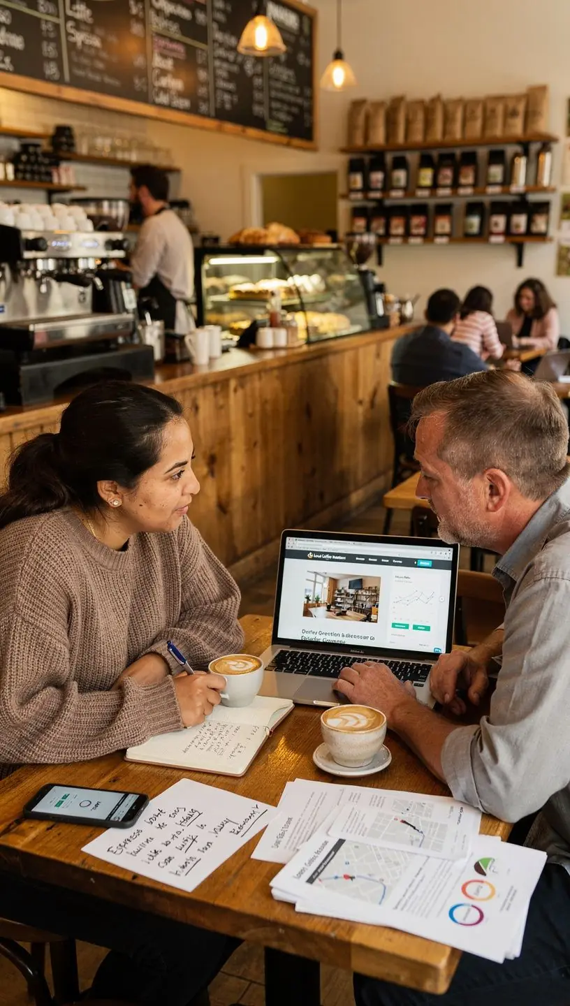 Local SEO strategies using social media for visibility